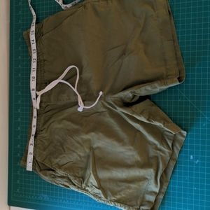 JCrew green cotton shorts